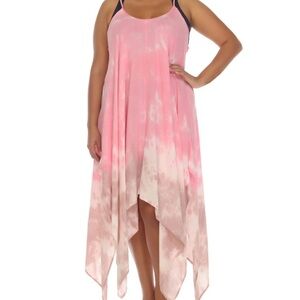 Raviya Blush Tie-Dye Swim Cover-Up